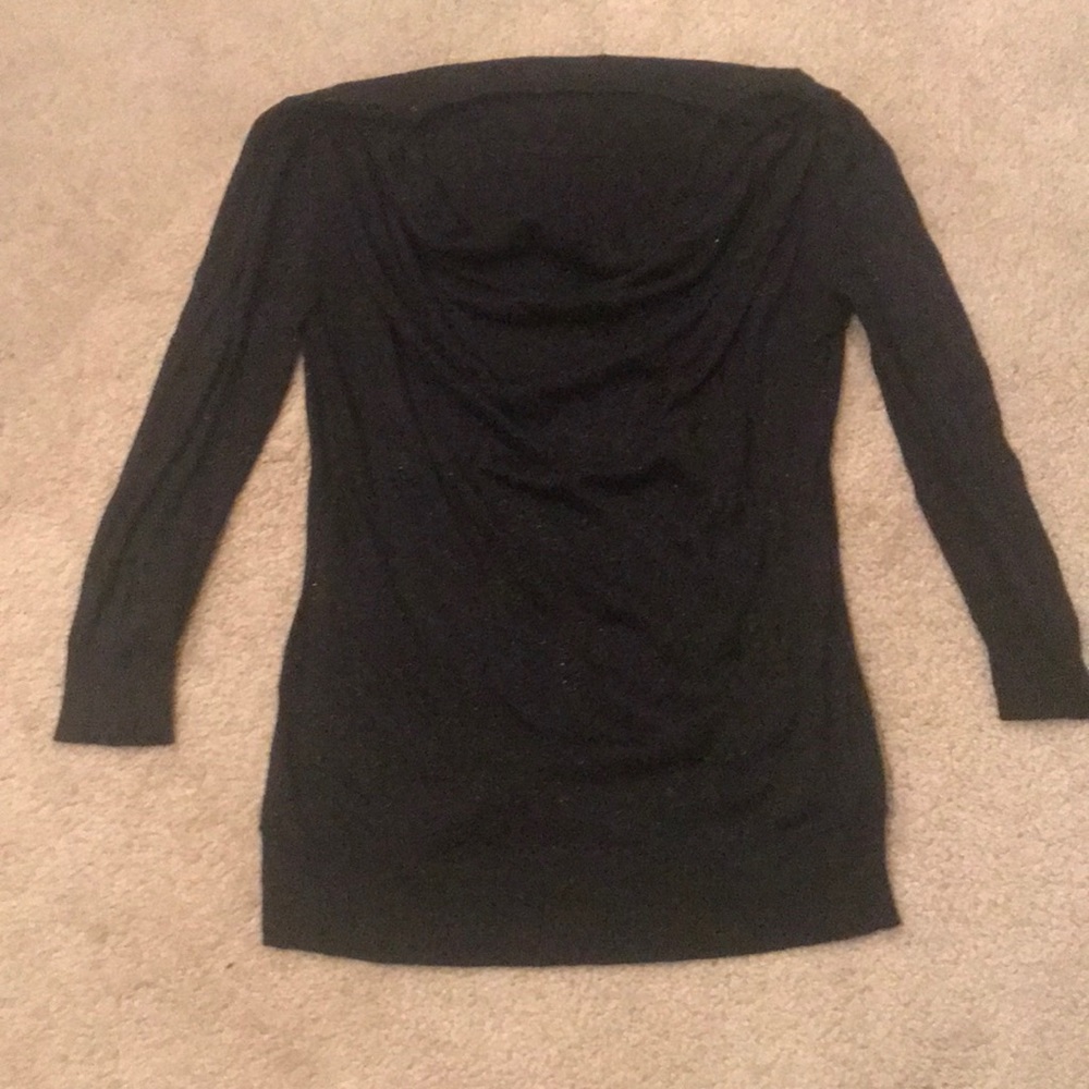 Holiday magic! sparkly black sweater